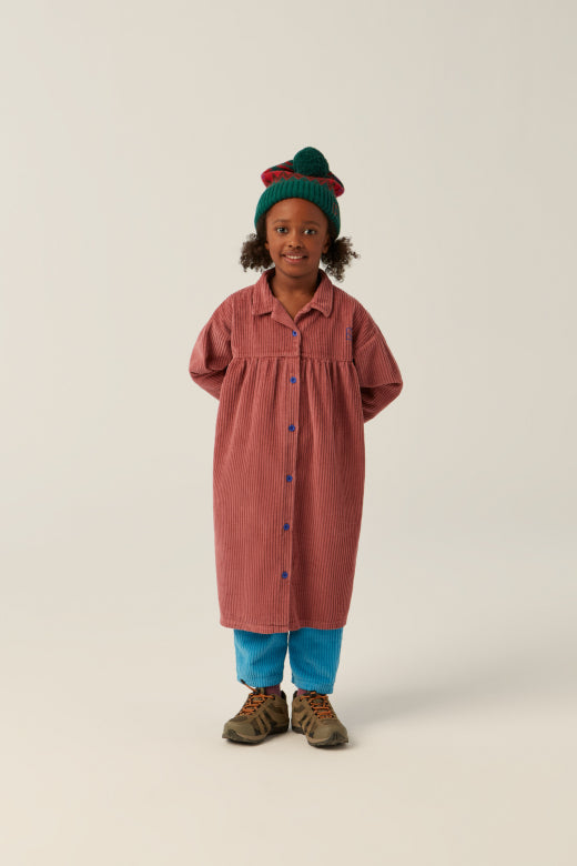 Purple Corduroy Dress