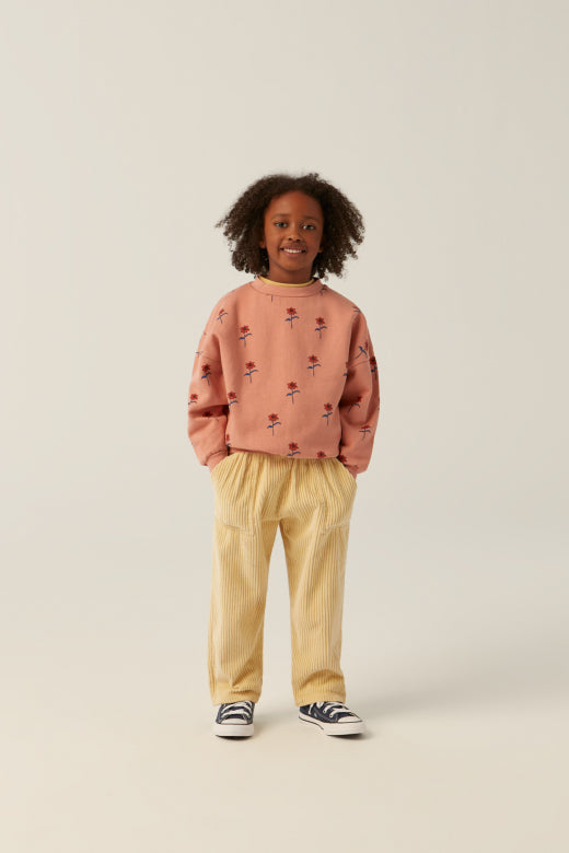 Flowers Pink Sweatshirt