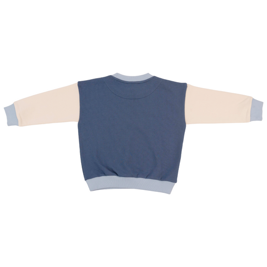 Three tone sweatshirt