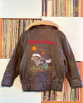Load image into Gallery viewer, Hold Ya Horses Leather Jacket
