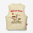 Load image into Gallery viewer, Hold Ya Horses Leather Vest
