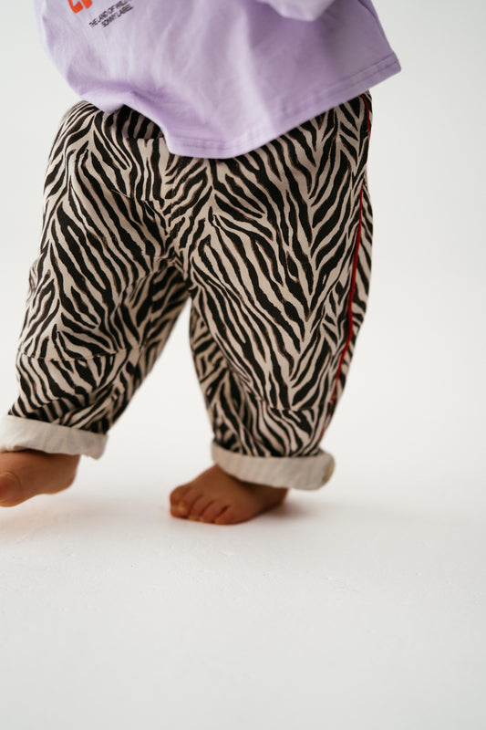 Pocket Pants in Zebra