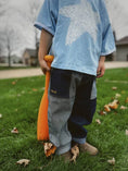 Load image into Gallery viewer, Twirl Pant Stripe Denim
